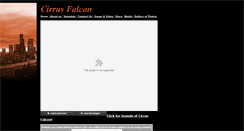Desktop Screenshot of cirrusfalcon.com